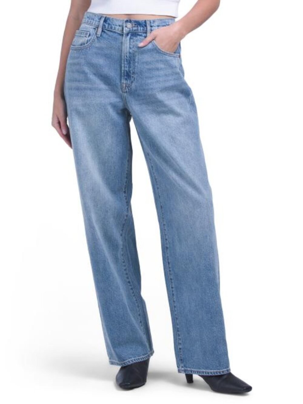 HIDDEN High Rise Baggy Jeans
